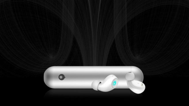 Catch the apples before you cancel your headphone jack, crazybaby introduced a wireless headset
